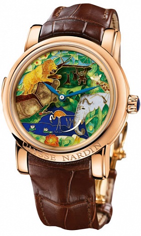 Review Ulysse Nardin 726-61 Complications Safari Jaquemarts Minute Repeater Replica watch